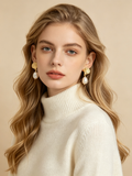 LE-7944GP Wholesale Earring | OEM ODM Custom Fashion Jewelry Manufacturer