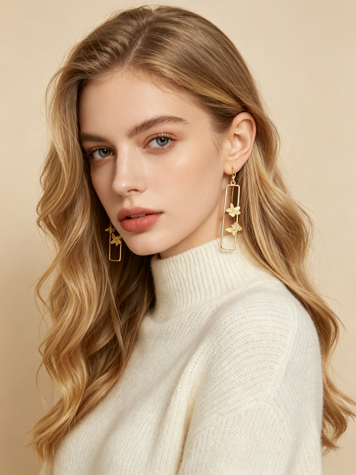 LE-7932GP Wholesale Earring | OEM ODM Custom Fashion Jewelry Manufacturer