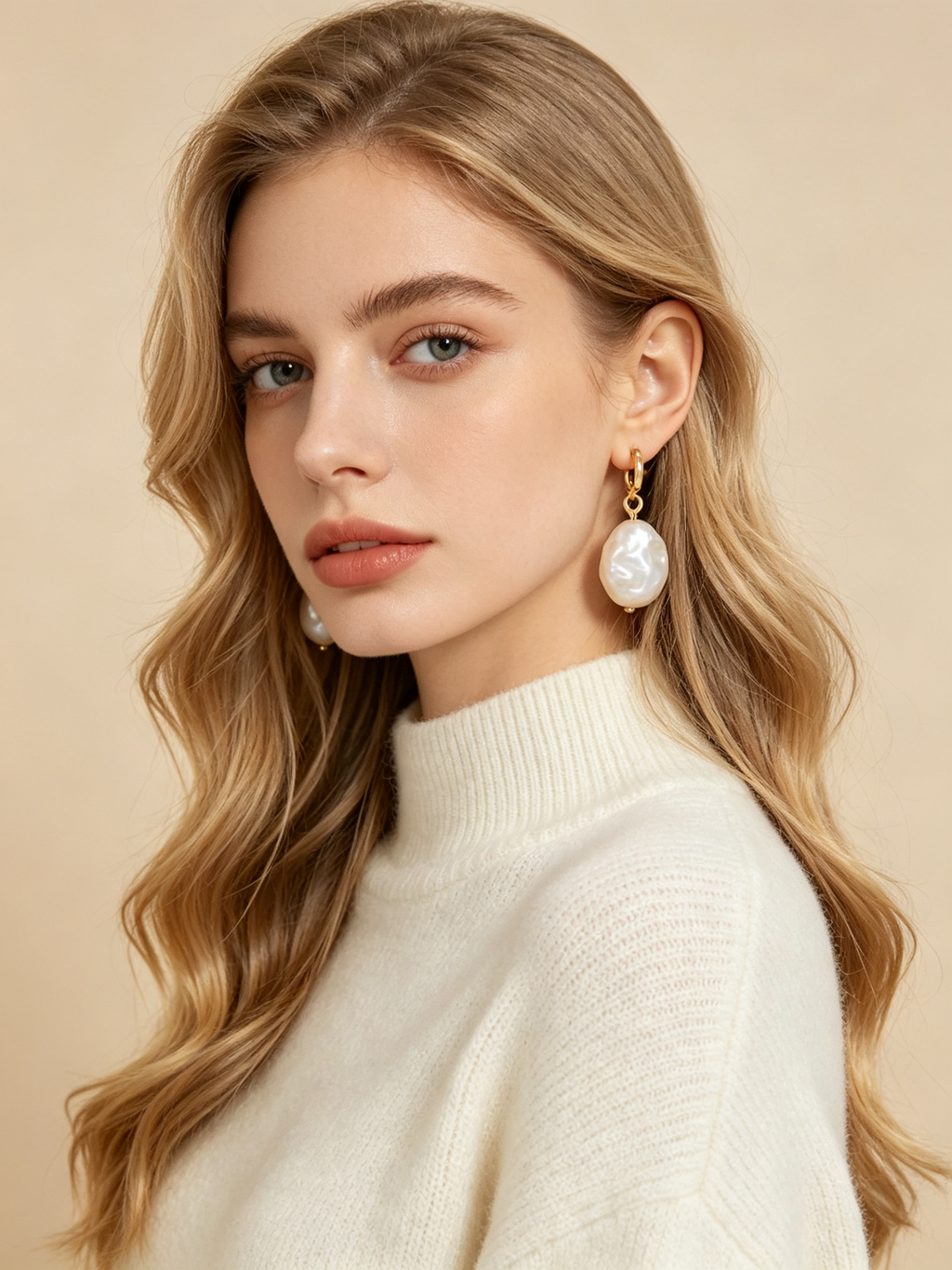 LE-7942GP Wholesale Earring | OEM ODM Custom Fashion Jewelry Manufacturer
