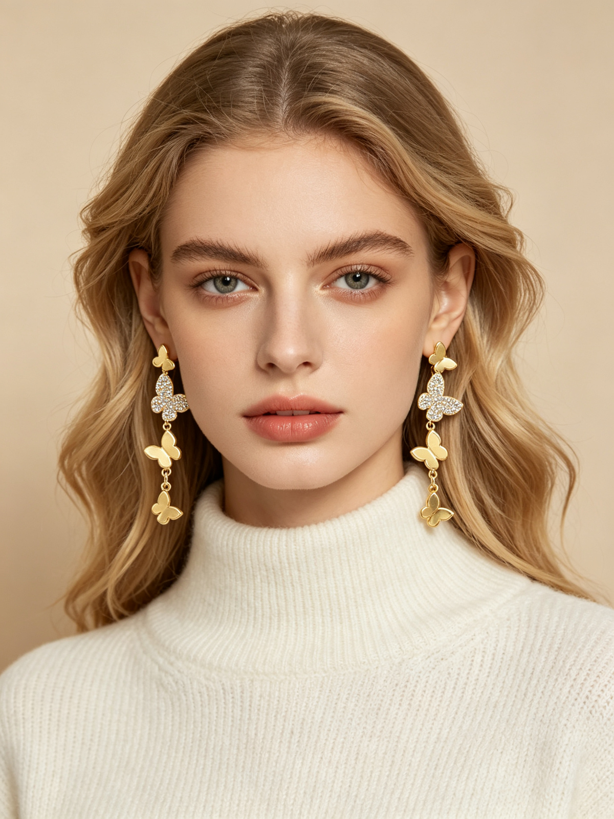 LE-7939GP Wholesale Earring | OEM ODM Custom Fashion Jewelry Manufacturer