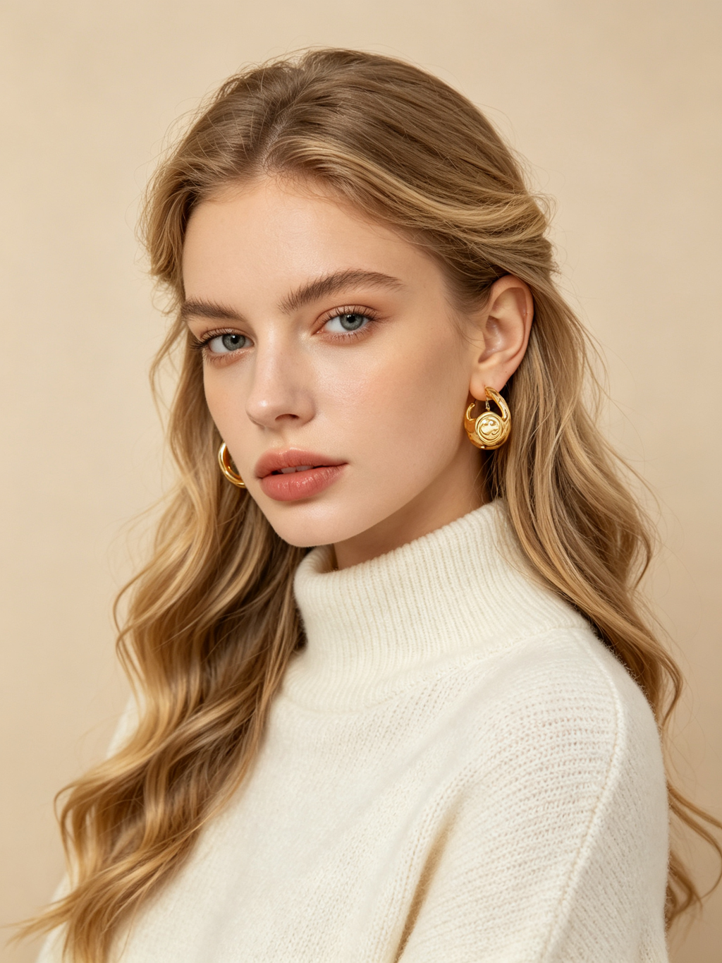LE-7937GP Wholesale Earring | OEM ODM Custom Fashion Jewelry Manufacturer