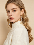 LE-7945GP Wholesale Earring | OEM ODM Custom Fashion Jewelry Manufacturer