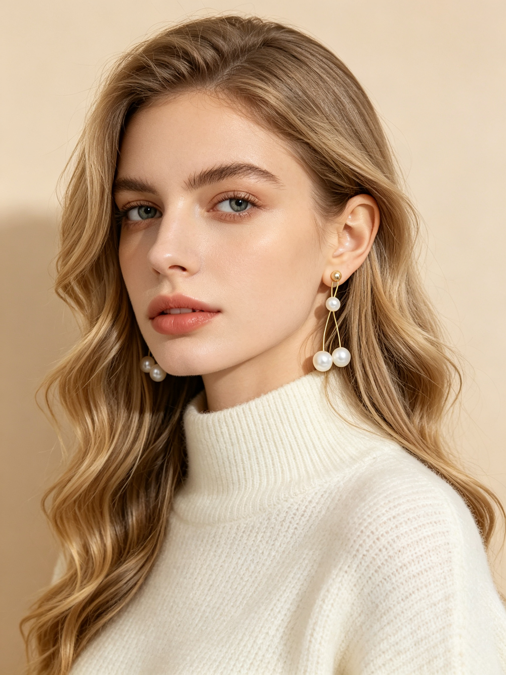 LE-7934GP Wholesale Earring | OEM ODM Custom Fashion Jewelry Manufacturer