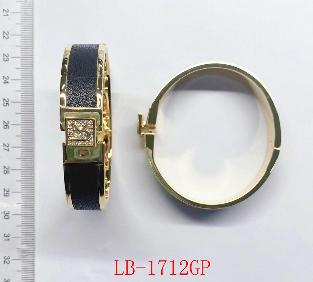 Wholesale Leather Gold Plated Bangle Bracelet - OEM ODM Fashion Jewelry Factory Direct