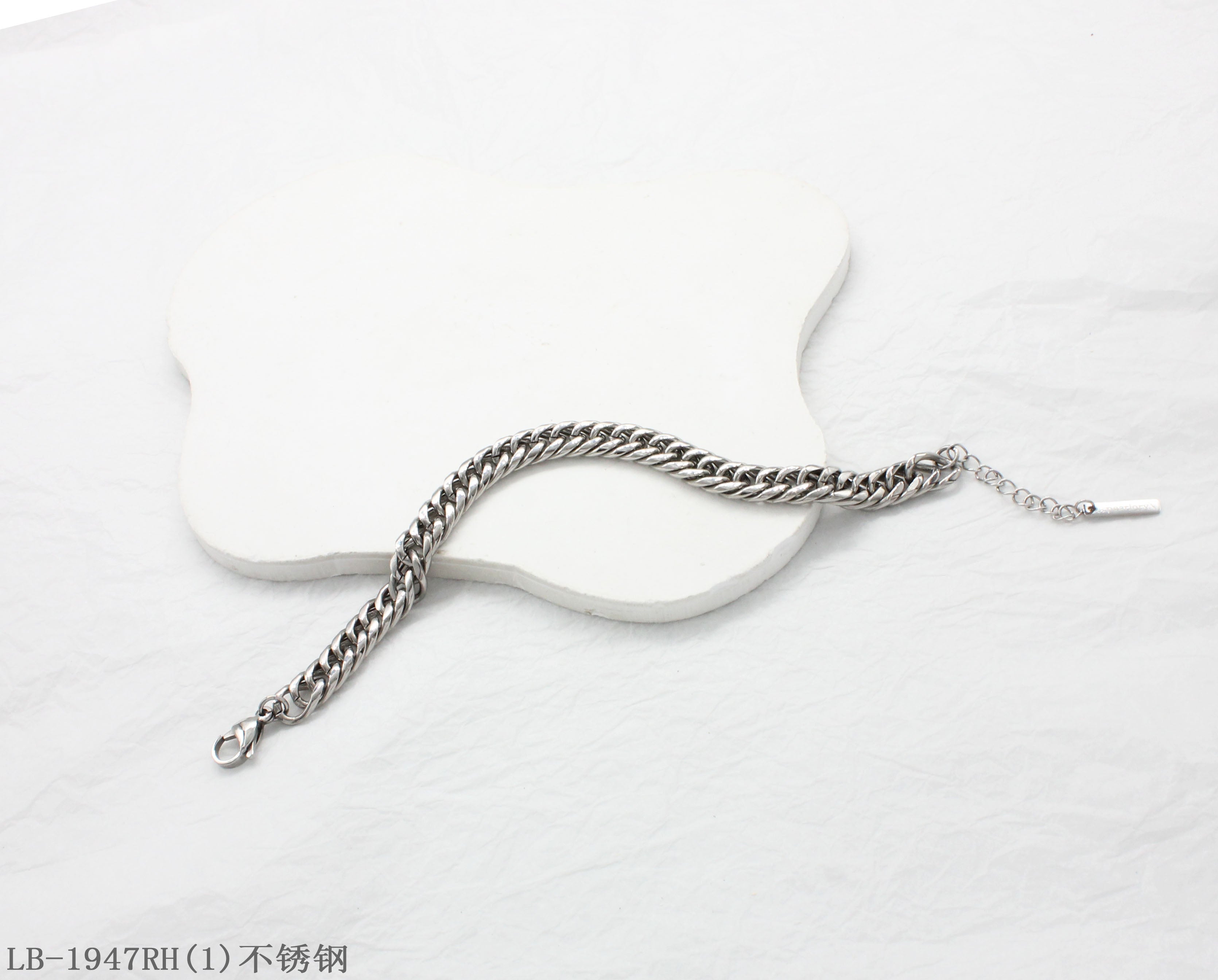 Flat Woven Double-Row Adjustable Stainless Steel Minimalist Unisex Bracelet | Factory Direct Wholesale