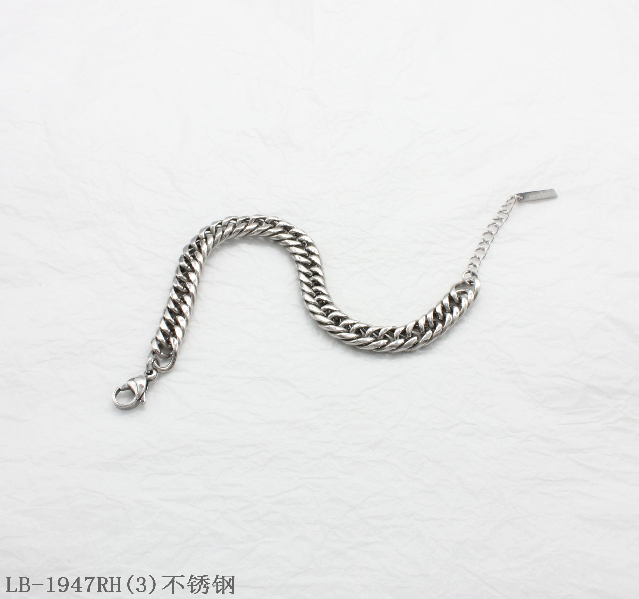Flat Woven Double-Row Adjustable Stainless Steel Minimalist Unisex Bracelet | Factory Direct Wholesale