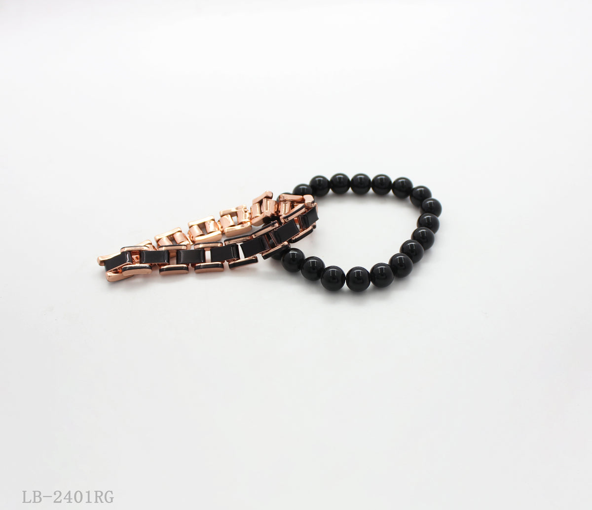 Acrylic Beaded Phone Charm with Zinc Alloy Tassel Pendant | Imitation Rose Gold Plated OEM ODM Wholesale Fashion Accessory