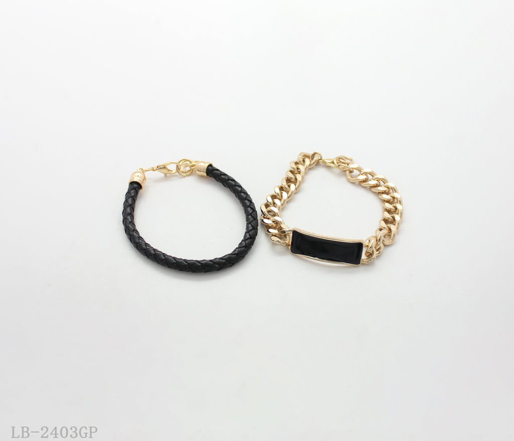Iron Zinc Alloy PU Epoxy Open Cuff Bangle Bracelet for Women | Two-Tone Gold Plated OEM ODM Wholesale Fashion Jewelry