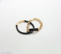 Iron Zinc Alloy PU Epoxy Open Cuff Bangle Bracelet for Women | Two-Tone Gold Plated OEM ODM Wholesale Fashion Jewelry
