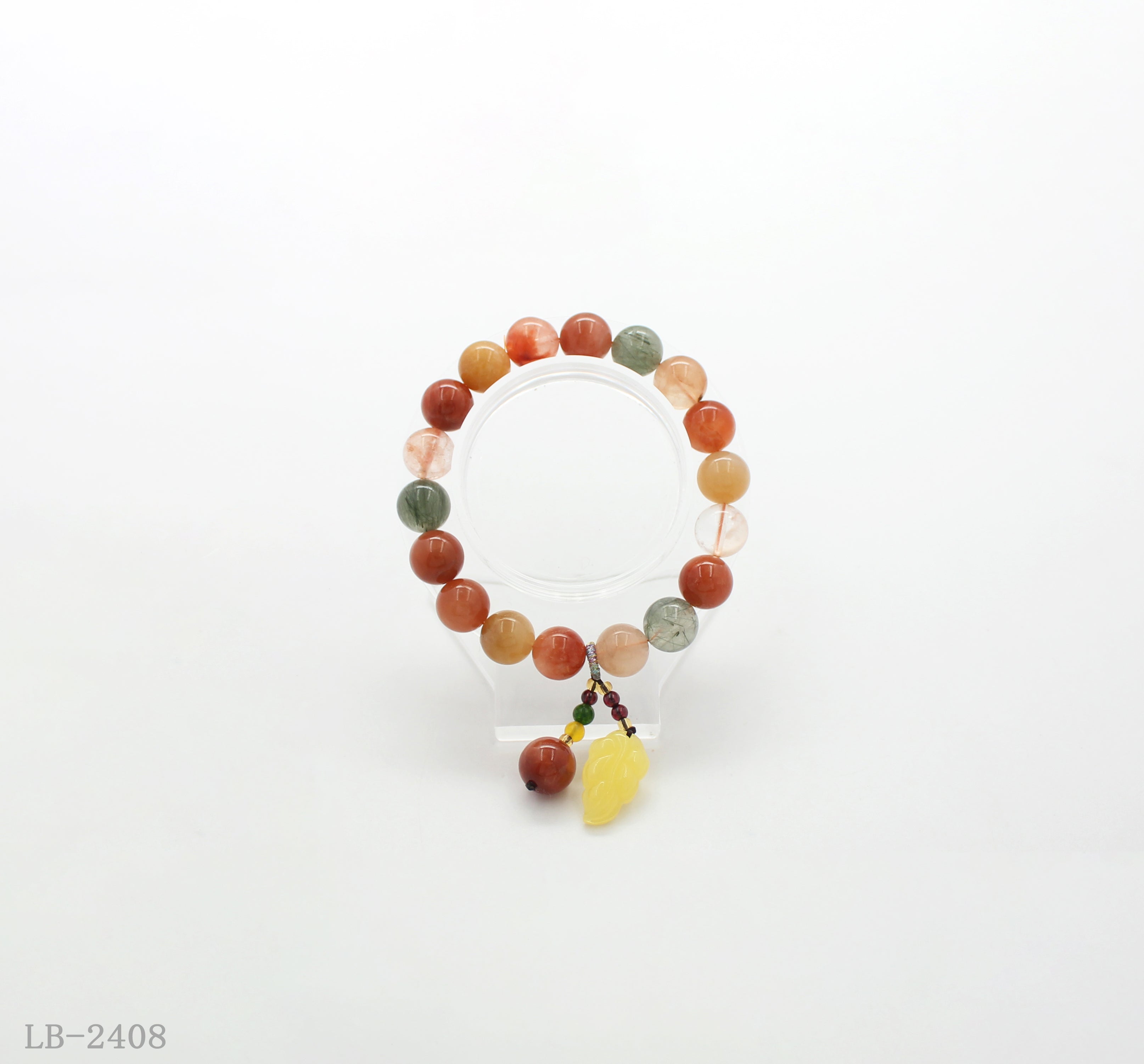 Crystal Beaded Bracelet with Charm for Women | OEM ODM Wholesale Fashion Jewelry