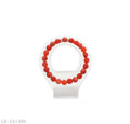 Stone + Copper + Zircon Beaded Bracelet for Women | Imitation Rhodium Plated OEM ODM Wholesale Fashion Jewelry