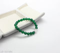 Stone + White Crystal + Copper Inlaid Zircon Beaded Bracelet for Women | Imitation Rhodium Plated OEM ODM Wholesale Fashion Jewelry