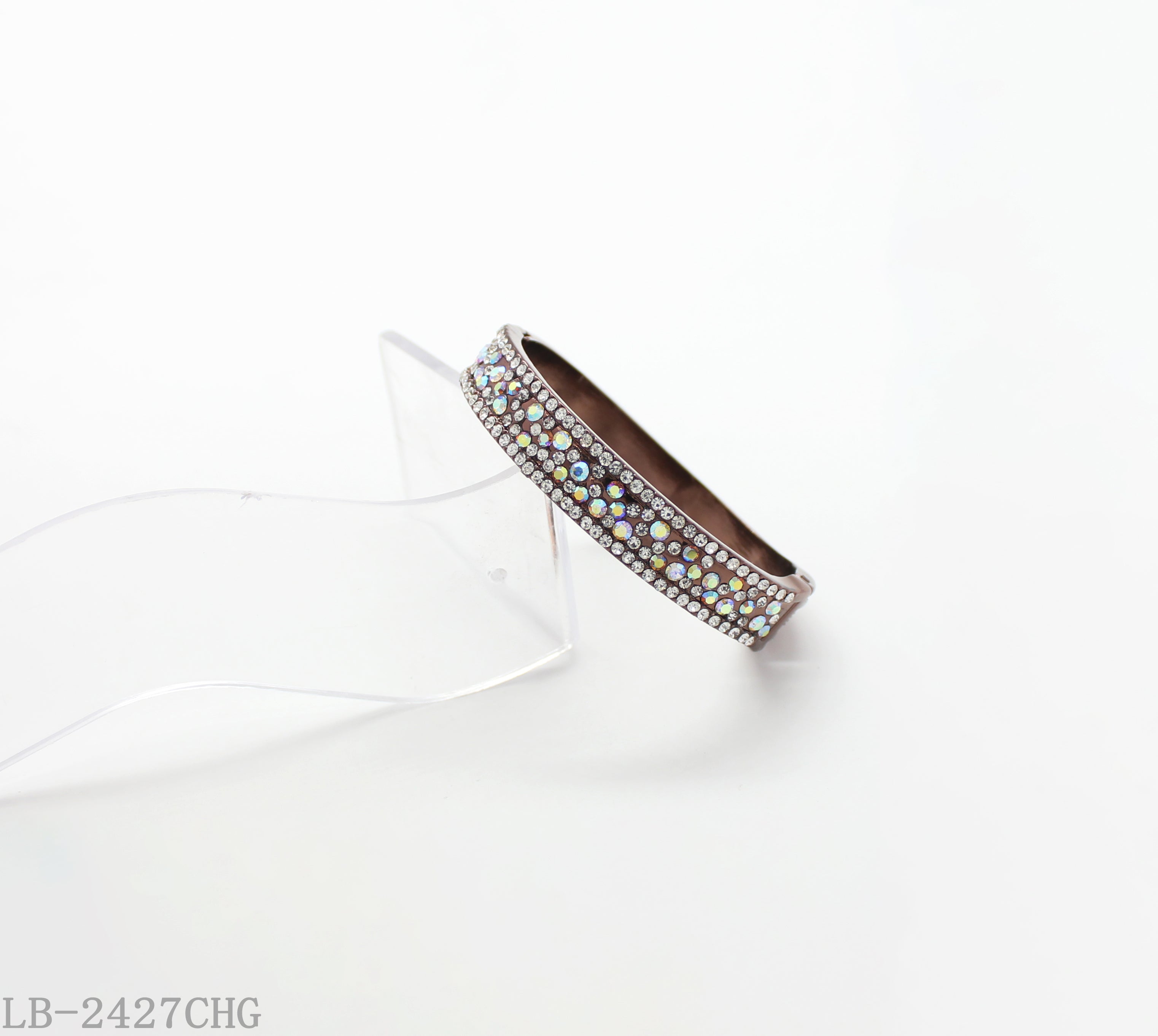 Zinc Alloy Glass Gemstone Bracelet for Women | Imitation Gold Plated OEM ODM Wholesale Fashion Jewelry