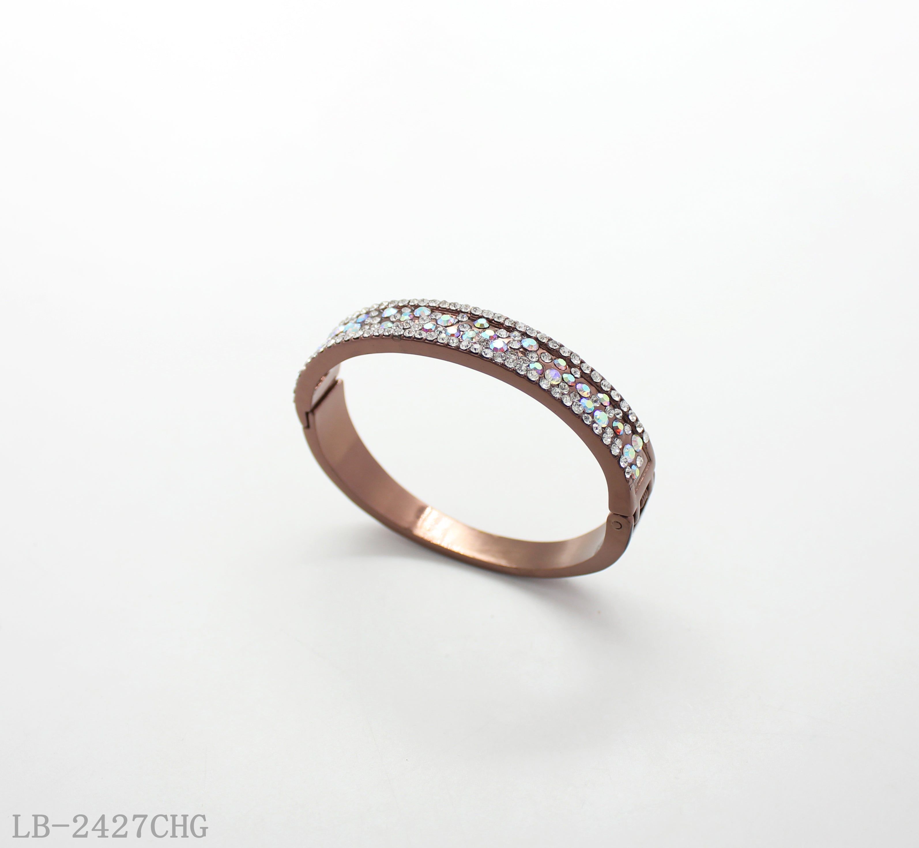 Zinc Alloy Glass Gemstone Bracelet for Women | Imitation Gold Plated OEM ODM Wholesale Fashion Jewelry