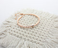 Copper + Glass Gemstone Bracelet for Women | Imitation Rose Gold Plated OEM ODM Wholesale Fashion Jewelry