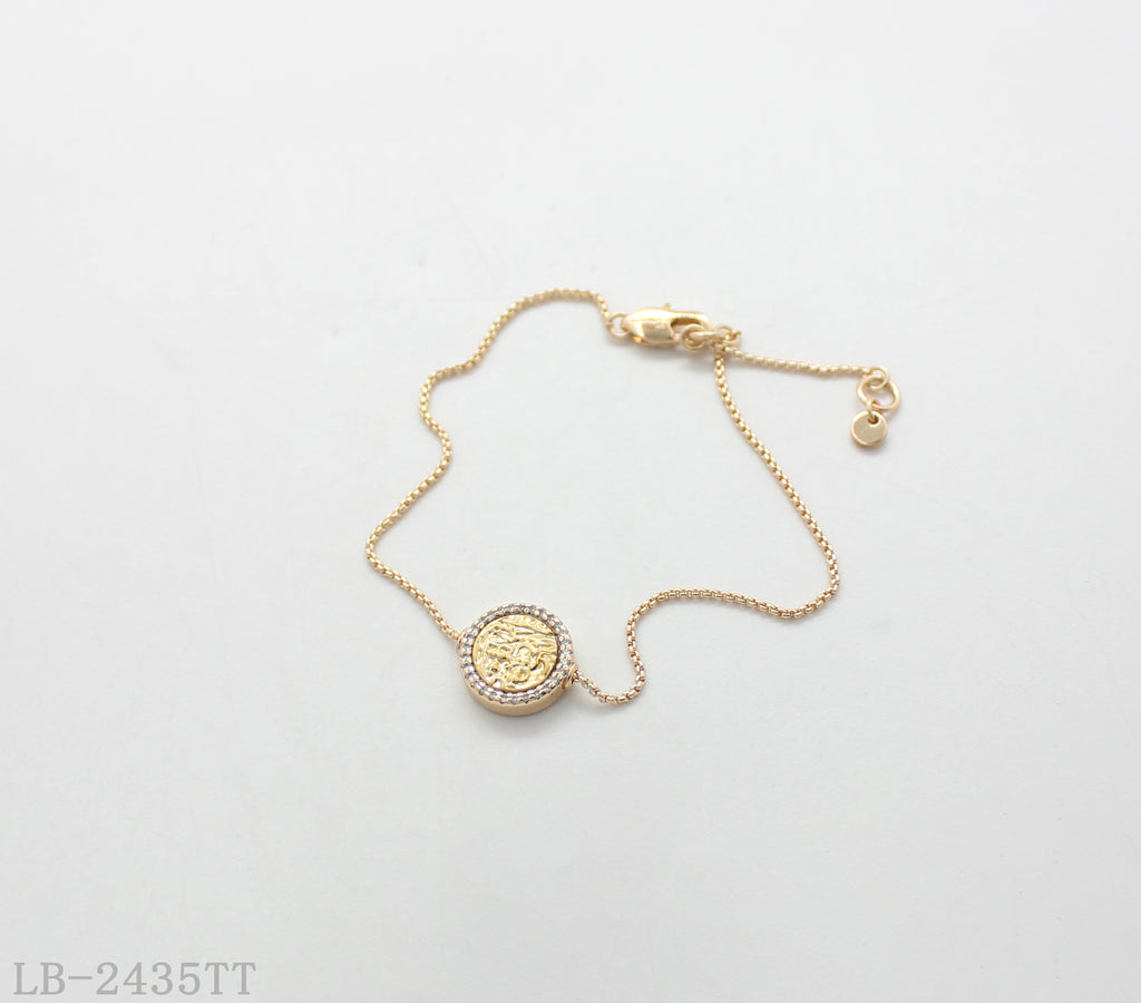 Copper + Zircon Bracelet for Women | 2mi1s Gold Plated OEM ODM Wholesale Fashion Jewelry