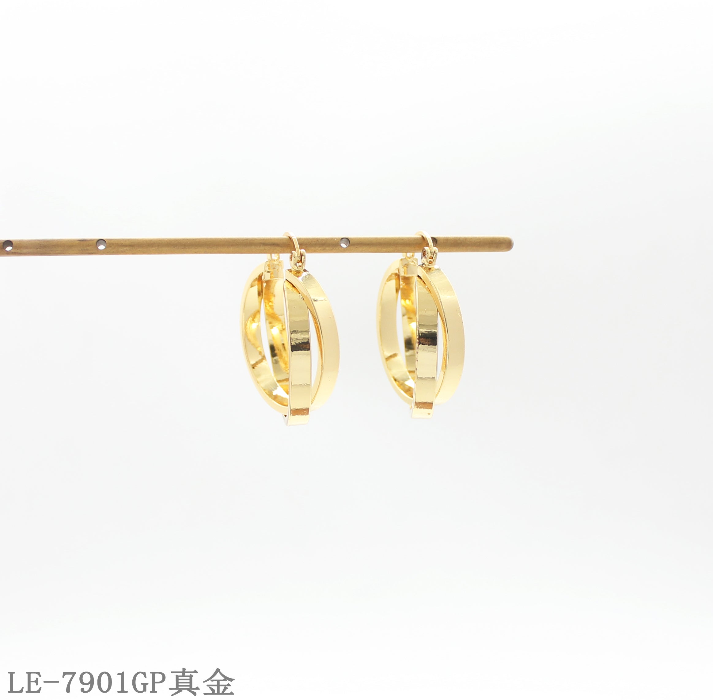Copper Stainless Steel Needle Earrings with 1–2 mils Real Gold Plating for Women | OEM ODM Wholesale Fashion Jewelry Manufacturer