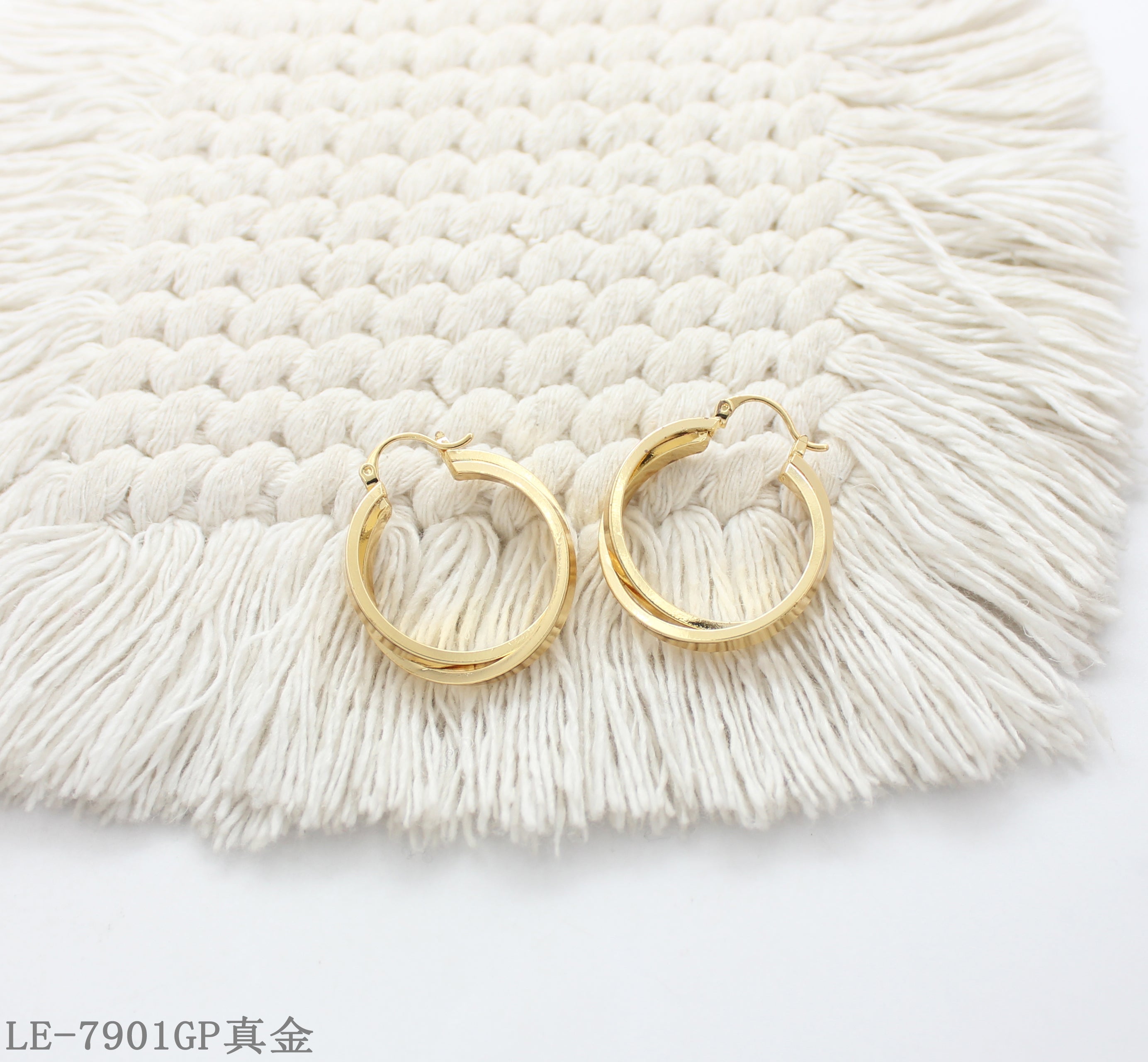 Copper Stainless Steel Needle Earrings with 1–2 mils Real Gold Plating for Women | OEM ODM Wholesale Fashion Jewelry Manufacturer