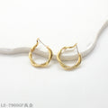 Copper Steel Needle Mini Hoop Earrings with 1–2 mils Real Gold Plating for Women | OEM ODM Wholesale Fashion Jewelry Manufacturer