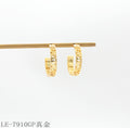 Copper 925 Silver Needle Mini Hoop Earrings with 1–2 mils Real Gold Plating for Women | OEM ODM Wholesale Fashion Jewelry Manufacturer