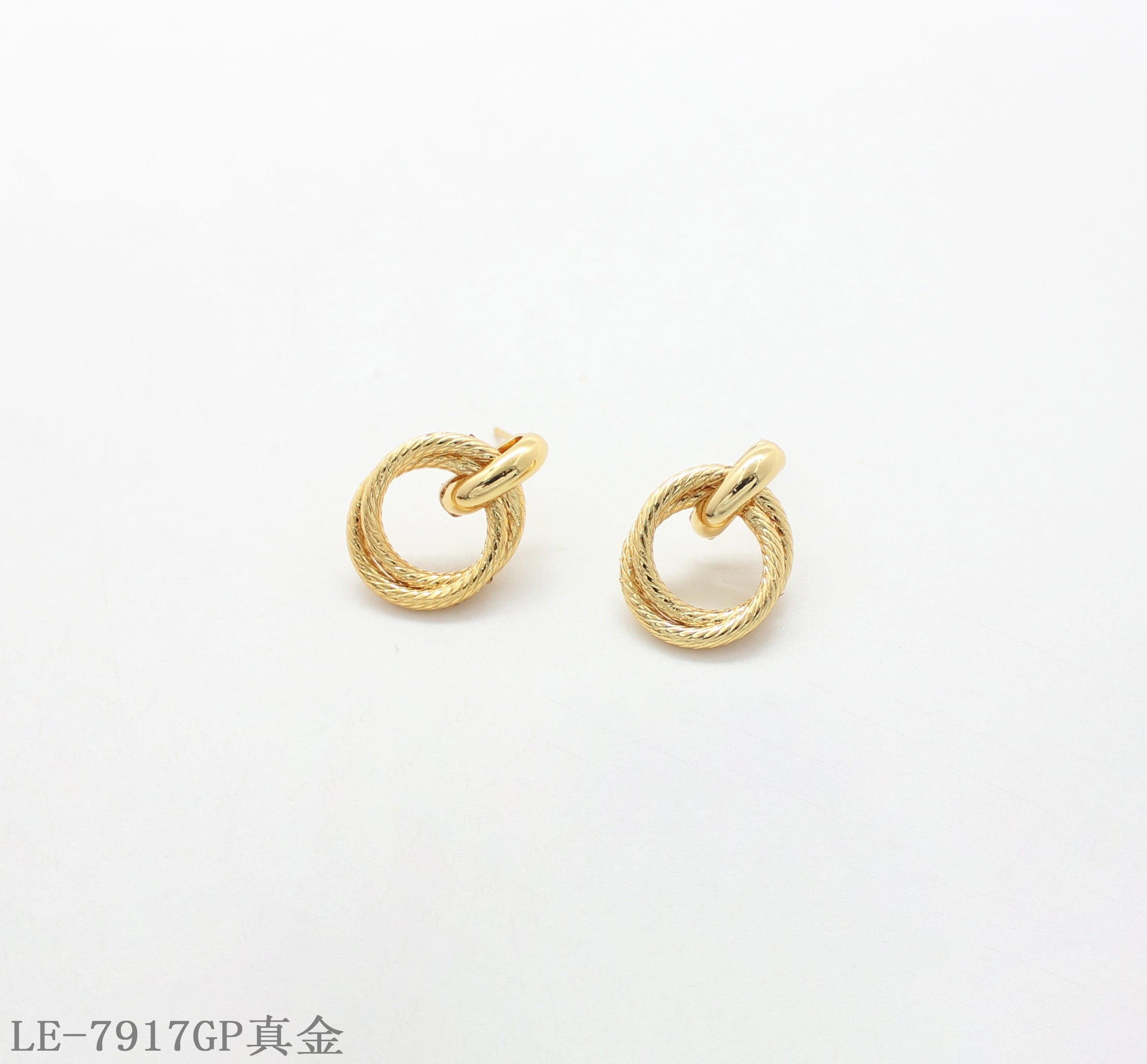 Copper 925 Silver Needle Mini Open Circle Stud Earrings with 1–2 mils Real Gold Plating for Women | OEM ODM Wholesale Fashion Jewelry Manufacturer