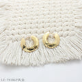 Copper Steel Needle Interlocking Knot Stud Earrings with 1–2 mils Real Gold Plating for Women | OEM ODM Wholesale Fashion Jewelry Manufacturer