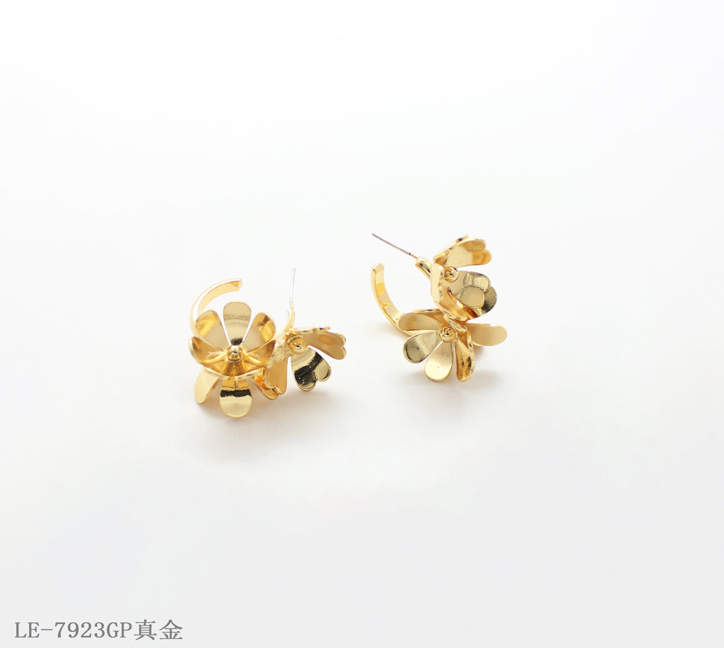 Copper 925 Silver Needle 3D Bow Knot Stud Earrings with 1–2 mils Real Gold Plating for Women | OEM ODM Wholesale Fashion Jewelry Manufacturer