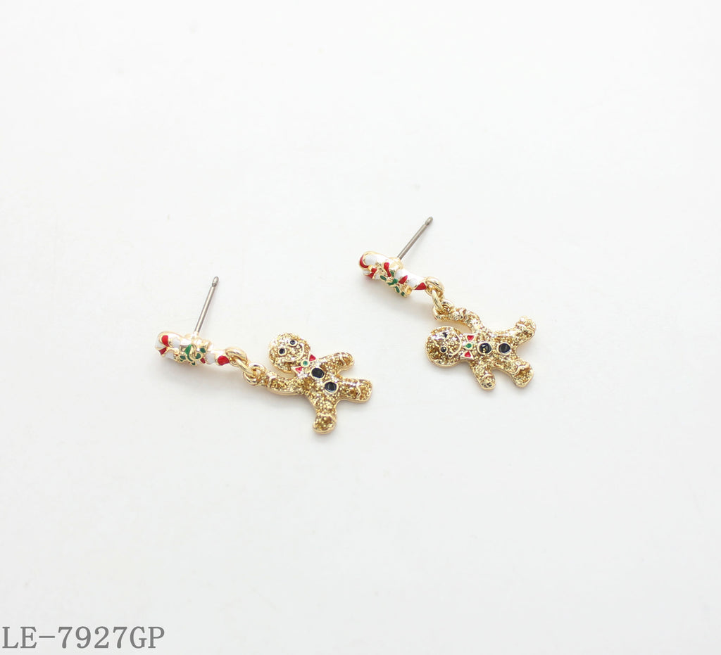 Zinc Alloy Steel Needle Bow Knot Earrings with Imitation Gold Plating for Women | OEM ODM Wholesale Fashion Jewelry Manufacturer