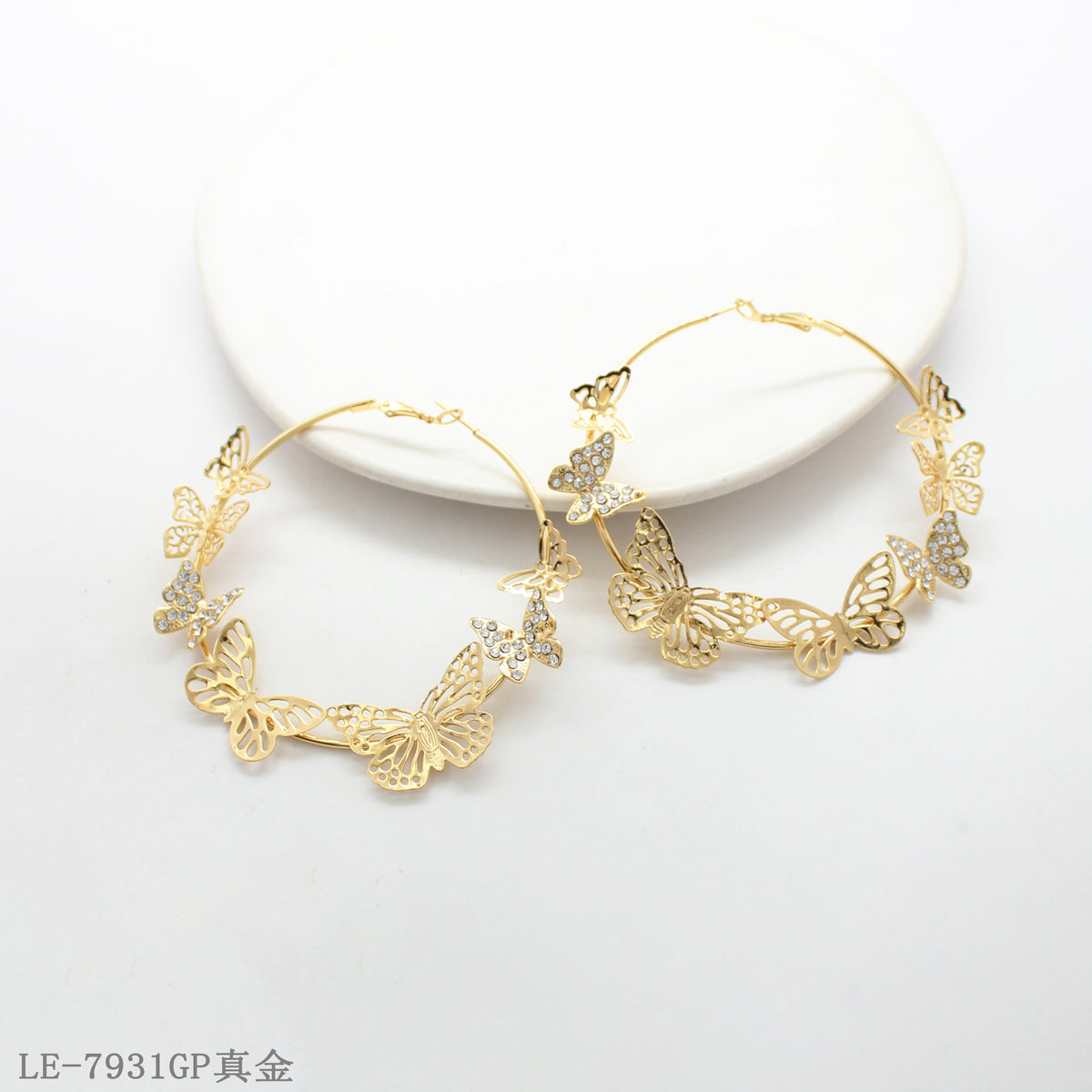 LE-7931GP Wholesale Earring | OEM ODM Custom Fashion Jewelry Manufacturer