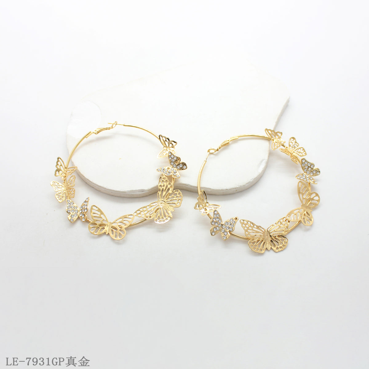 LE-7931GP Wholesale Earring | OEM ODM Custom Fashion Jewelry Manufacturer