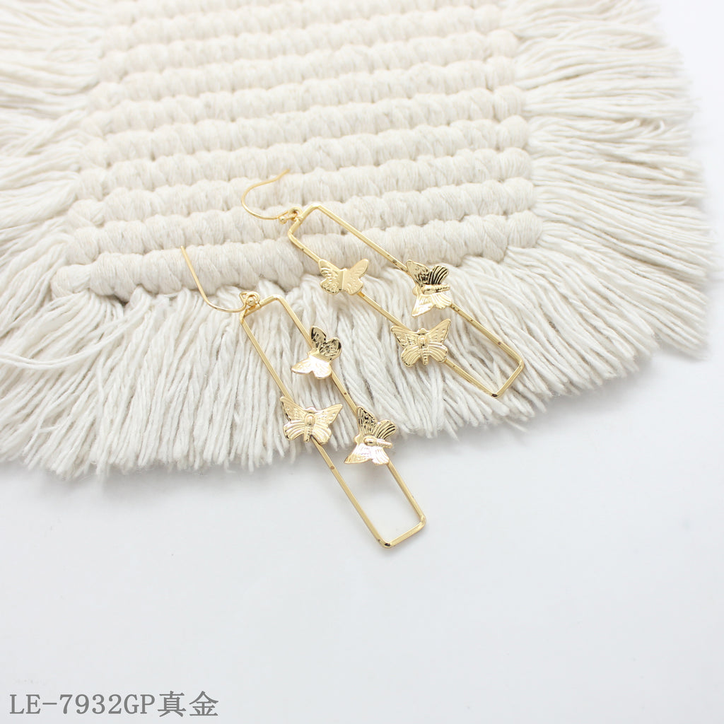 LE-7932GP Wholesale Earring | OEM ODM Custom Fashion Jewelry Manufacturer