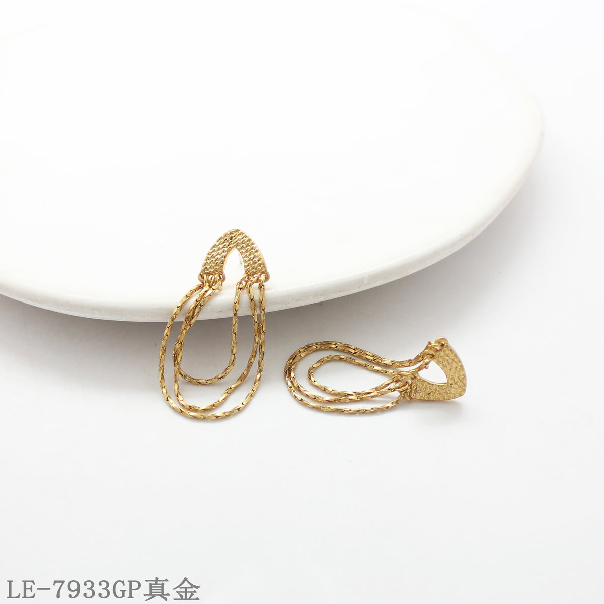 LE-7933GP Wholesale Earring | OEM ODM Custom Fashion Jewelry Manufacturer