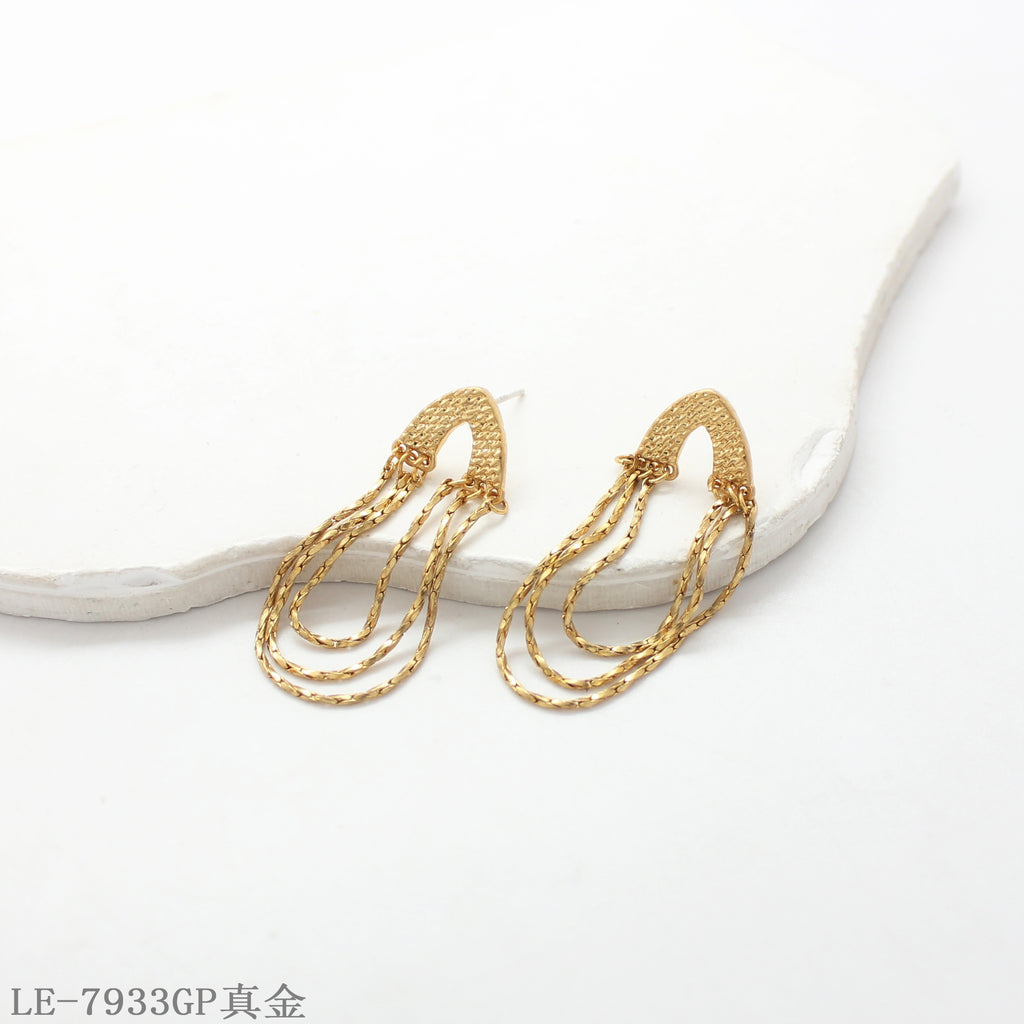 LE-7933GP Wholesale Earring | OEM ODM Custom Fashion Jewelry Manufacturer
