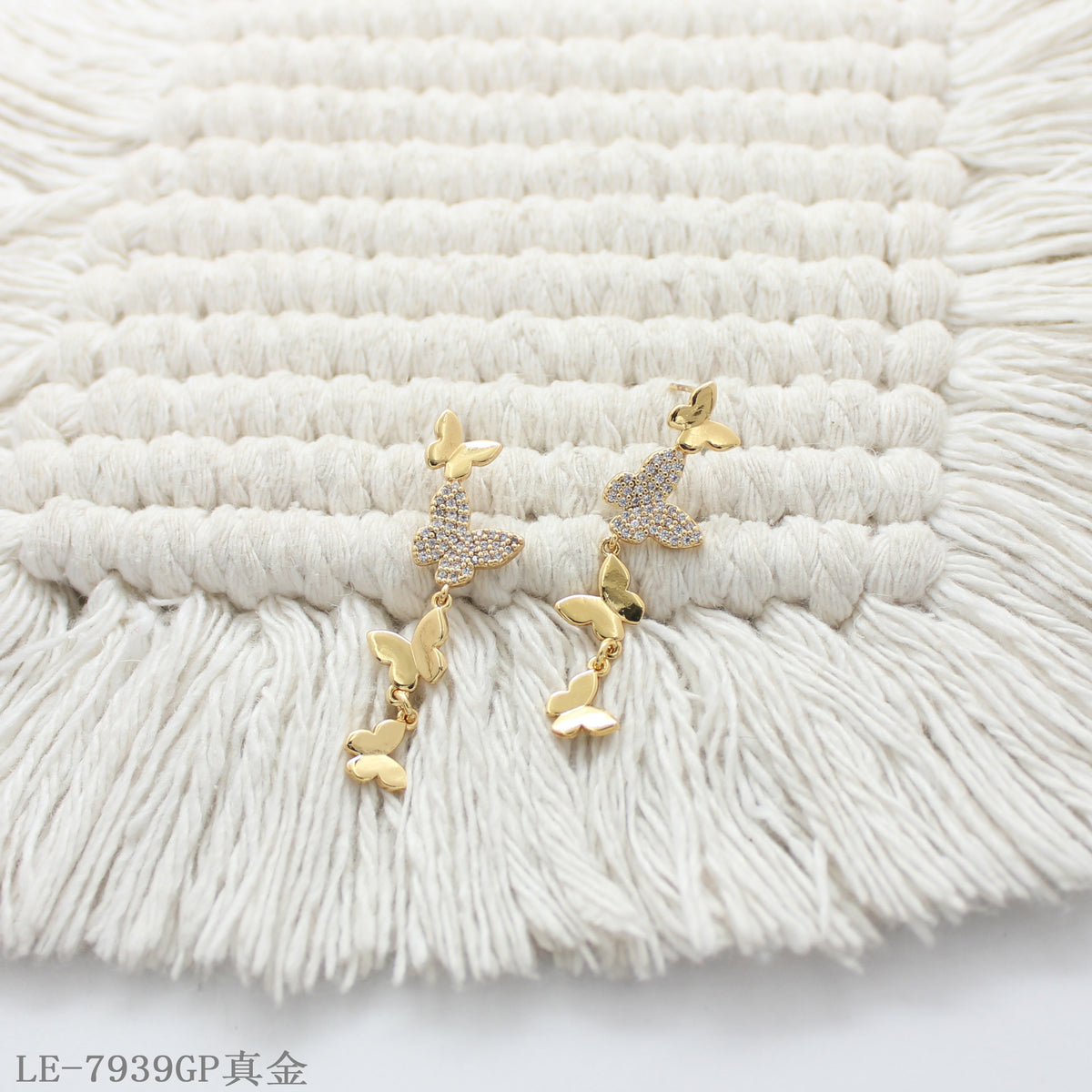 LE-7939GP Wholesale Earring | OEM ODM Custom Fashion Jewelry Manufacturer