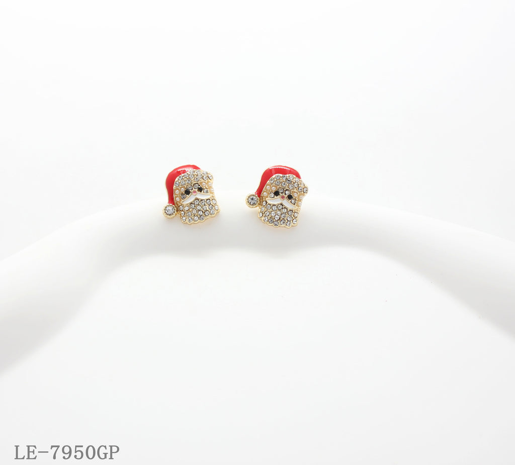 Glass Stone Earrings