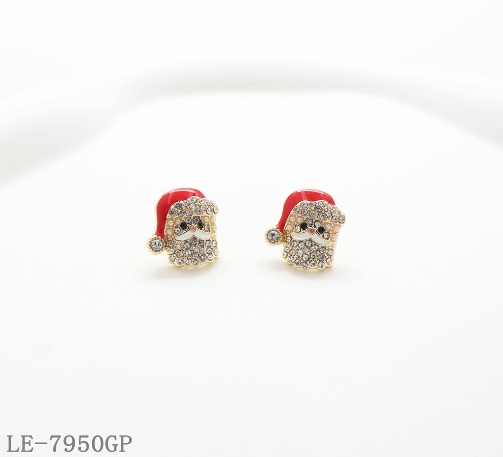 Glass Stone Earrings