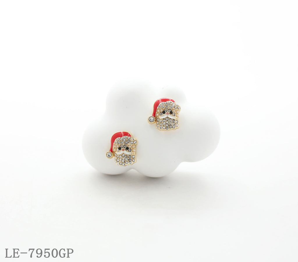 Glass Stone Earrings