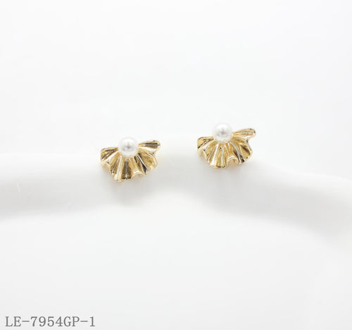Acrylic Pearl Earrings
