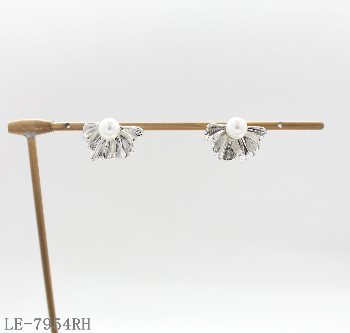 Acrylic Pearl Earrings