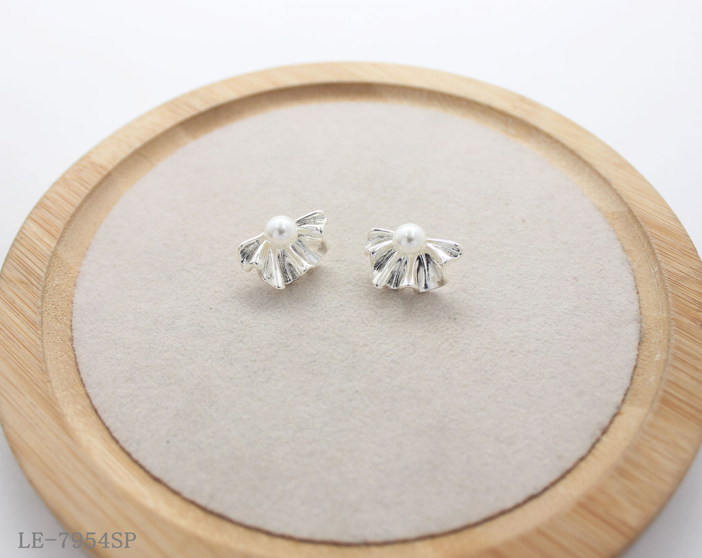 Acrylic Pearl Earrings