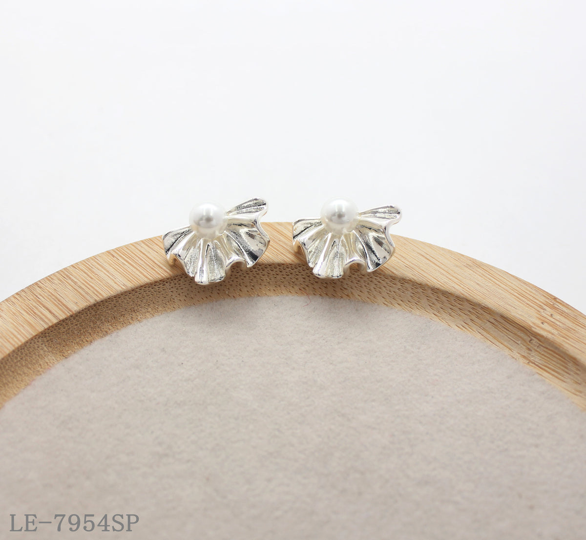 Acrylic Pearl Earrings