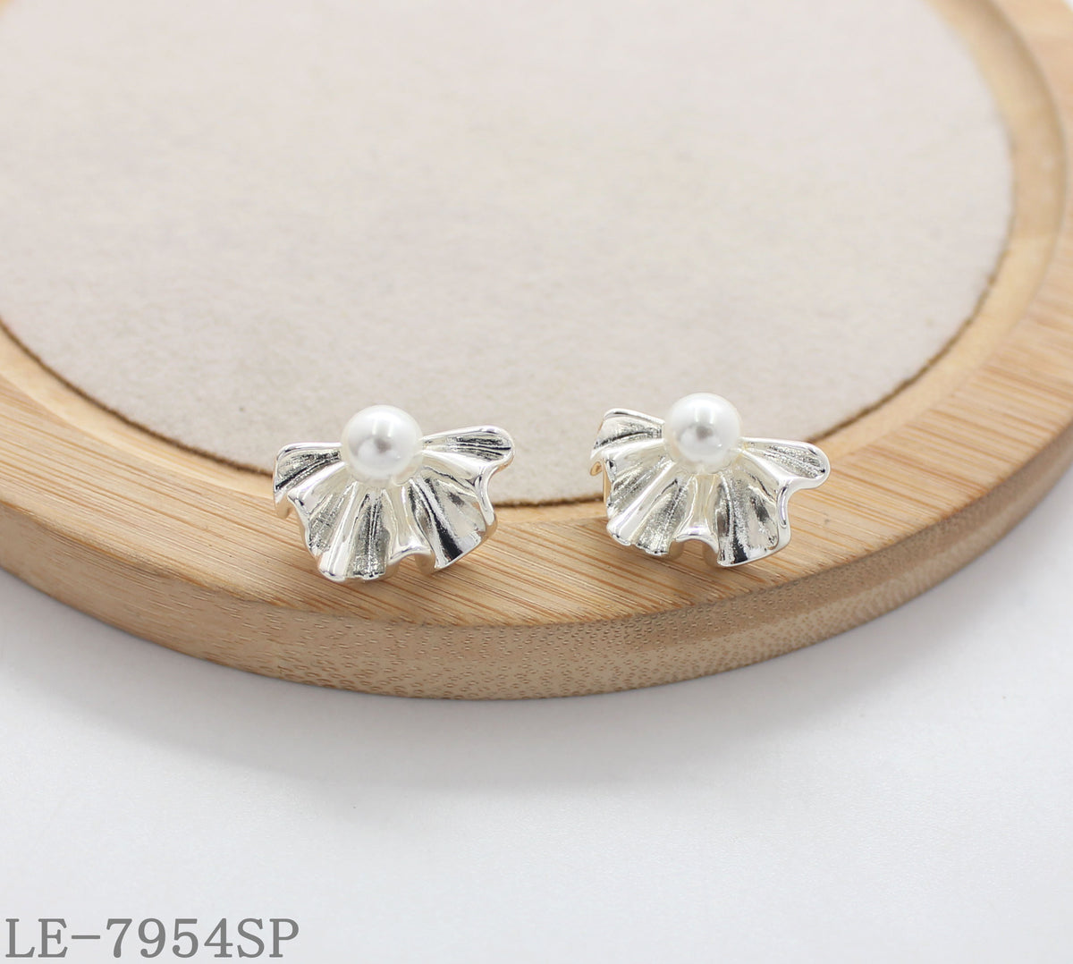 Acrylic Pearl Earrings