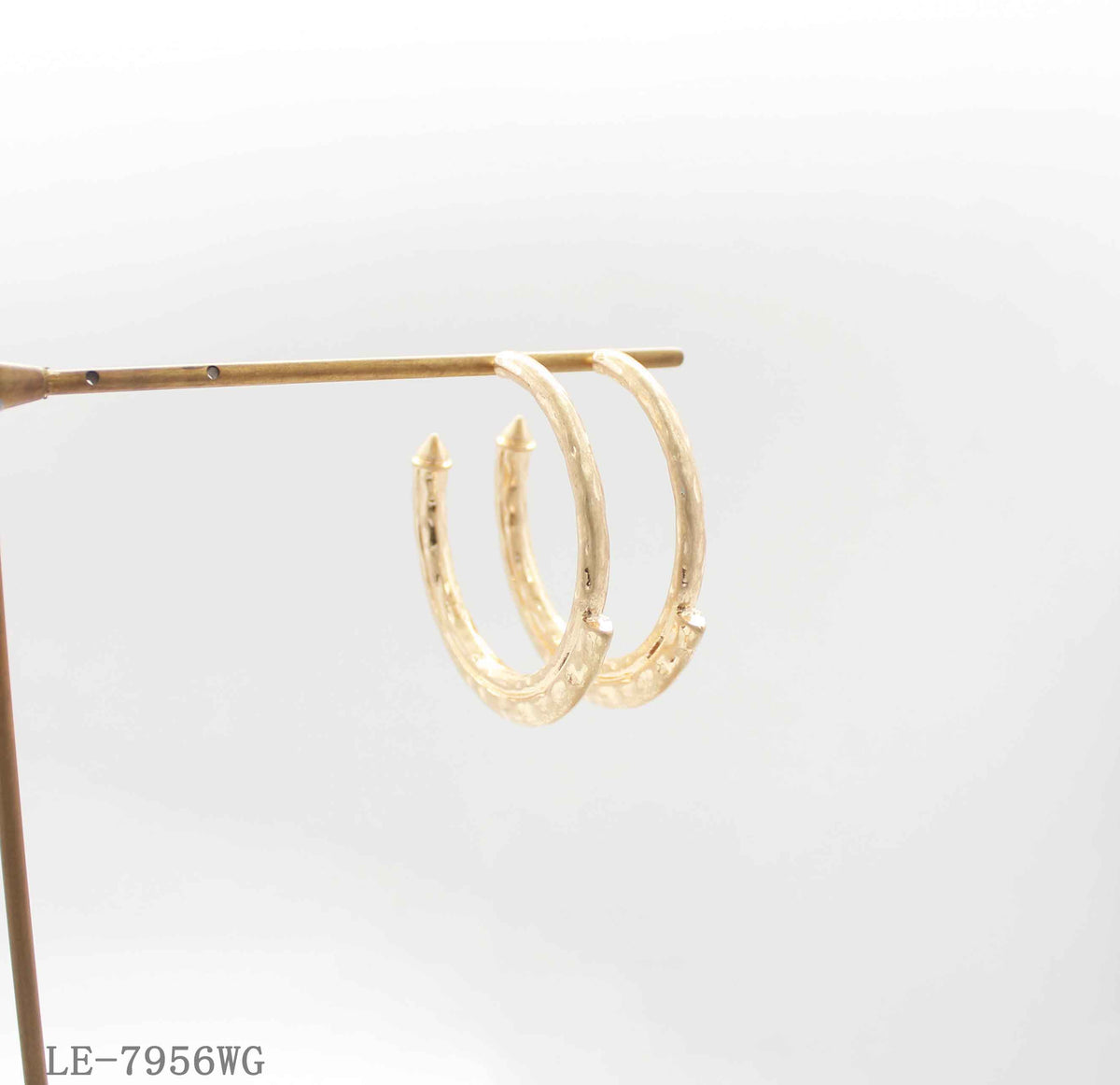 Warm Gold-Tone Earrings
