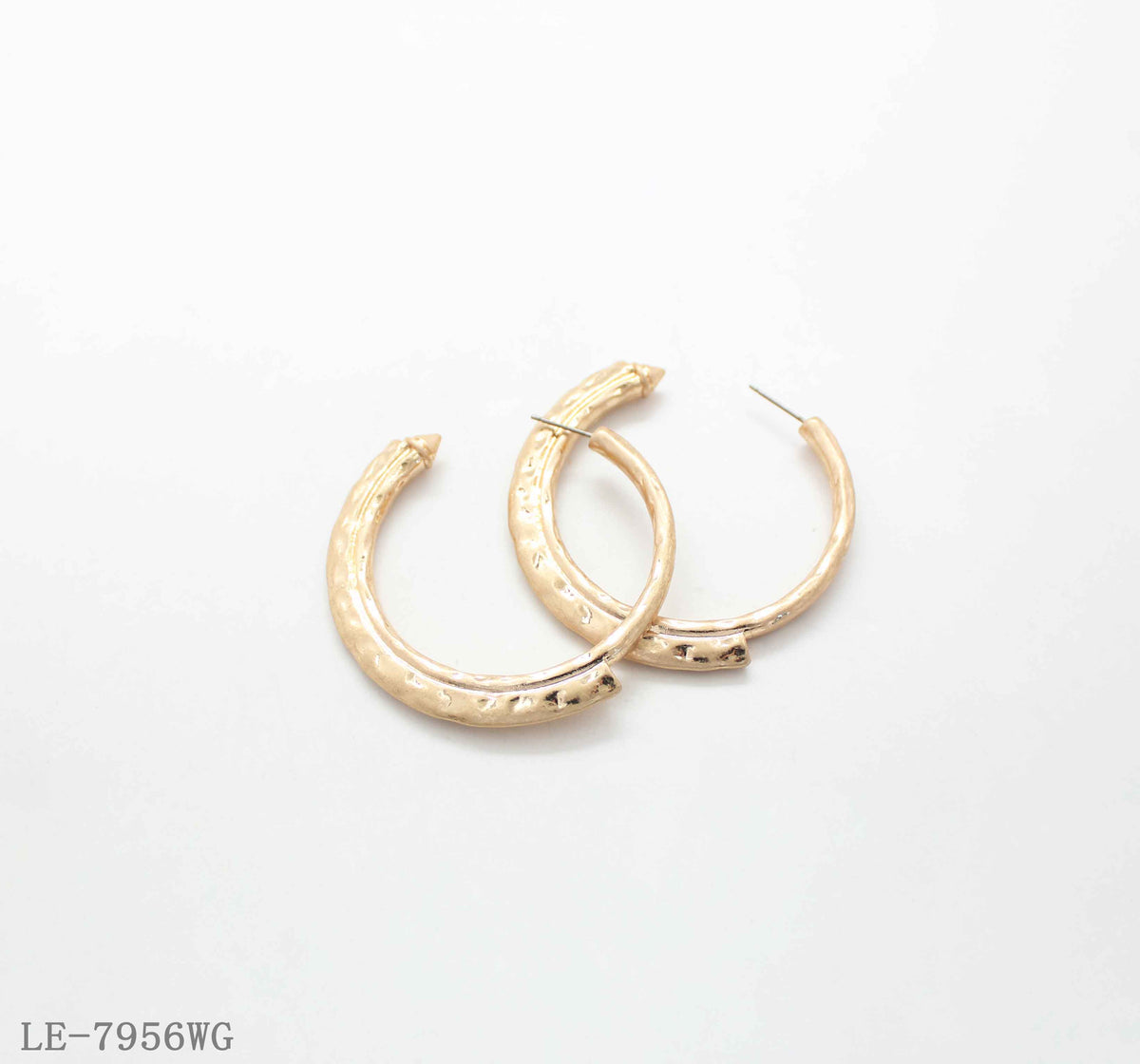 Warm Gold-Tone Earrings