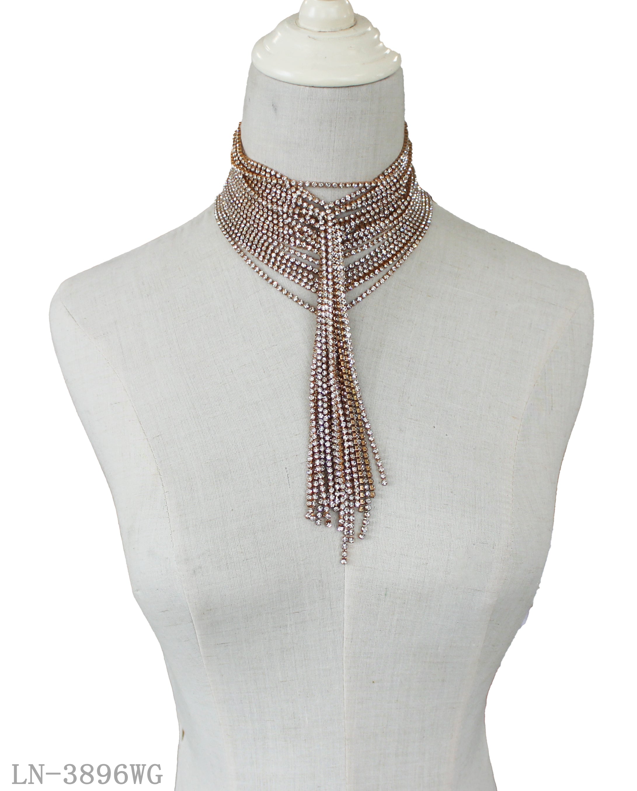Custom Statement Crystal Necklace | Wholesale Jewelry Manufacturer