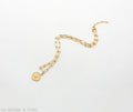 Minimal Single‑Strand Thin Paperclip Chain Rope‑Edged Sunburst Crystal‑Accent Medallion Stainless Steel Necklace | Factory Direct Wholesale