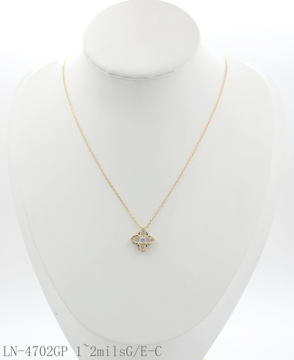 LN-4702GP 1~2milsG E-C Wholesale Necklace | OEM ODM Custom Fashion Jewelry Manufacturer