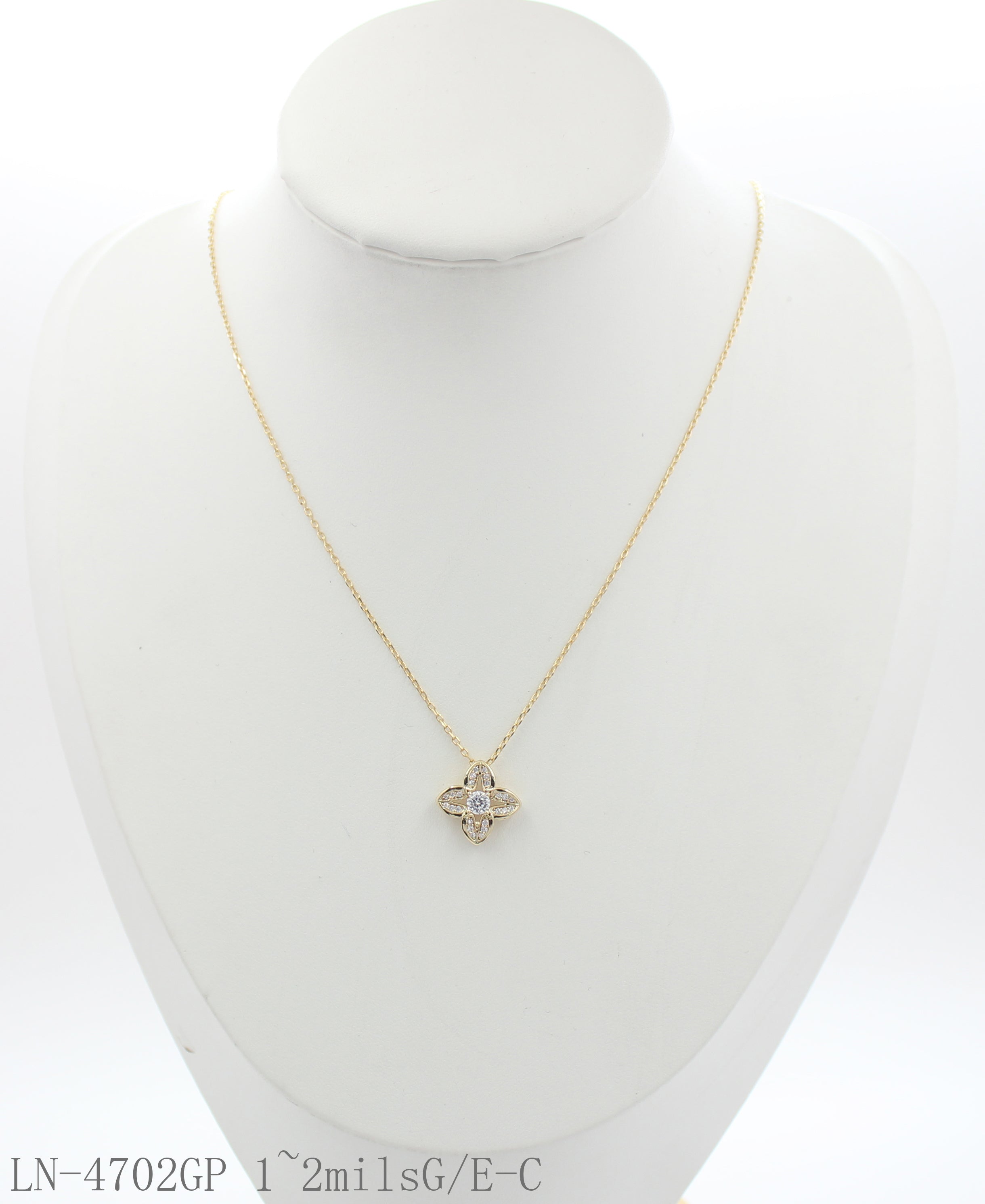 LN-4702GP 1~2milsG E-C Wholesale Necklace | OEM ODM Custom Fashion Jewelry Manufacturer