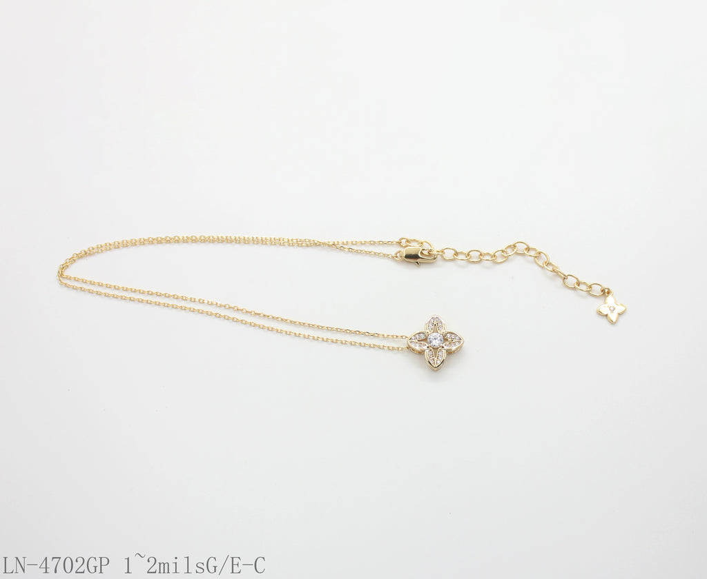 LN-4702GP 1~2milsG E-C Wholesale Necklace | OEM ODM Custom Fashion Jewelry Manufacturer