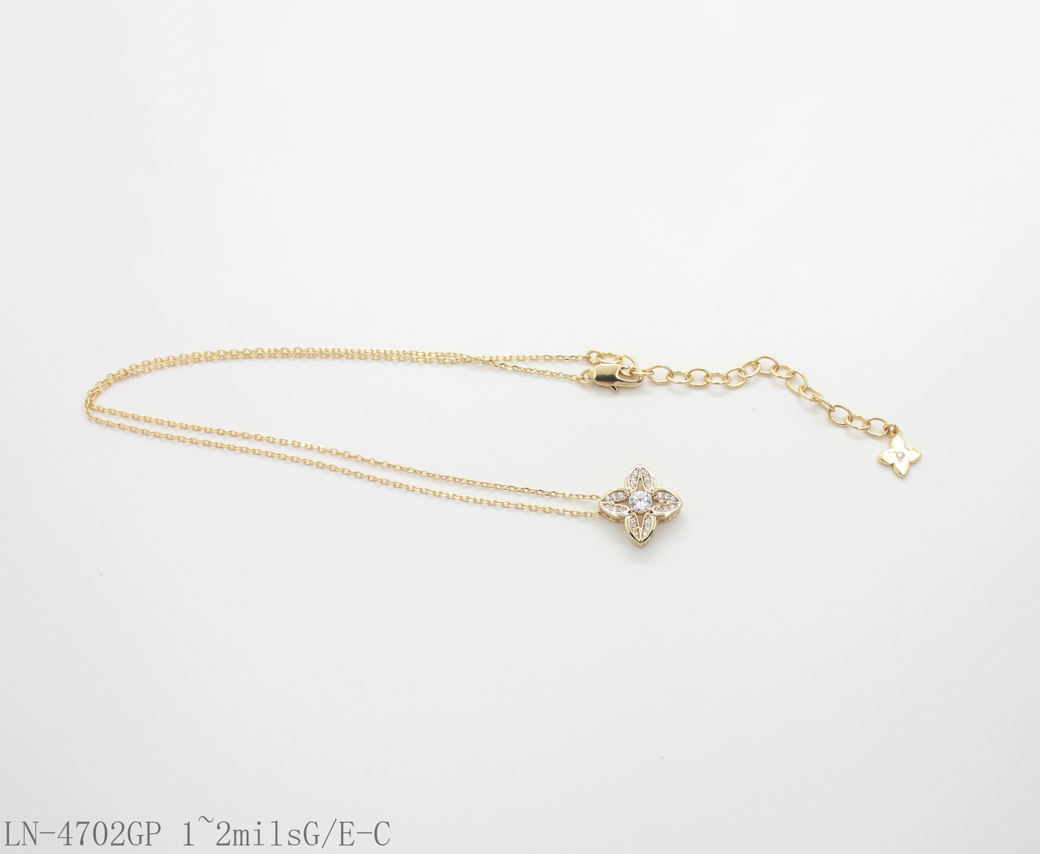 LN-4702GP 1~2milsG E-C Wholesale Necklace | OEM ODM Custom Fashion Jewelry Manufacturer